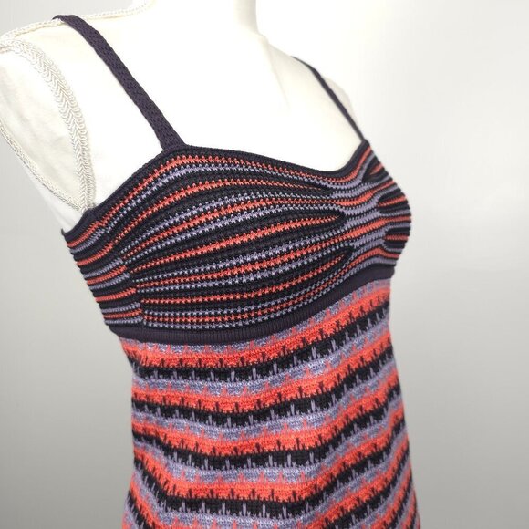 M MISSONI Multicolored Knit Sleeveless Tank Top - Picture 5 of 13